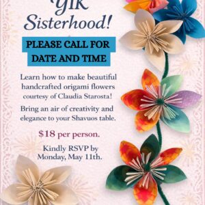 Origami Flower Event